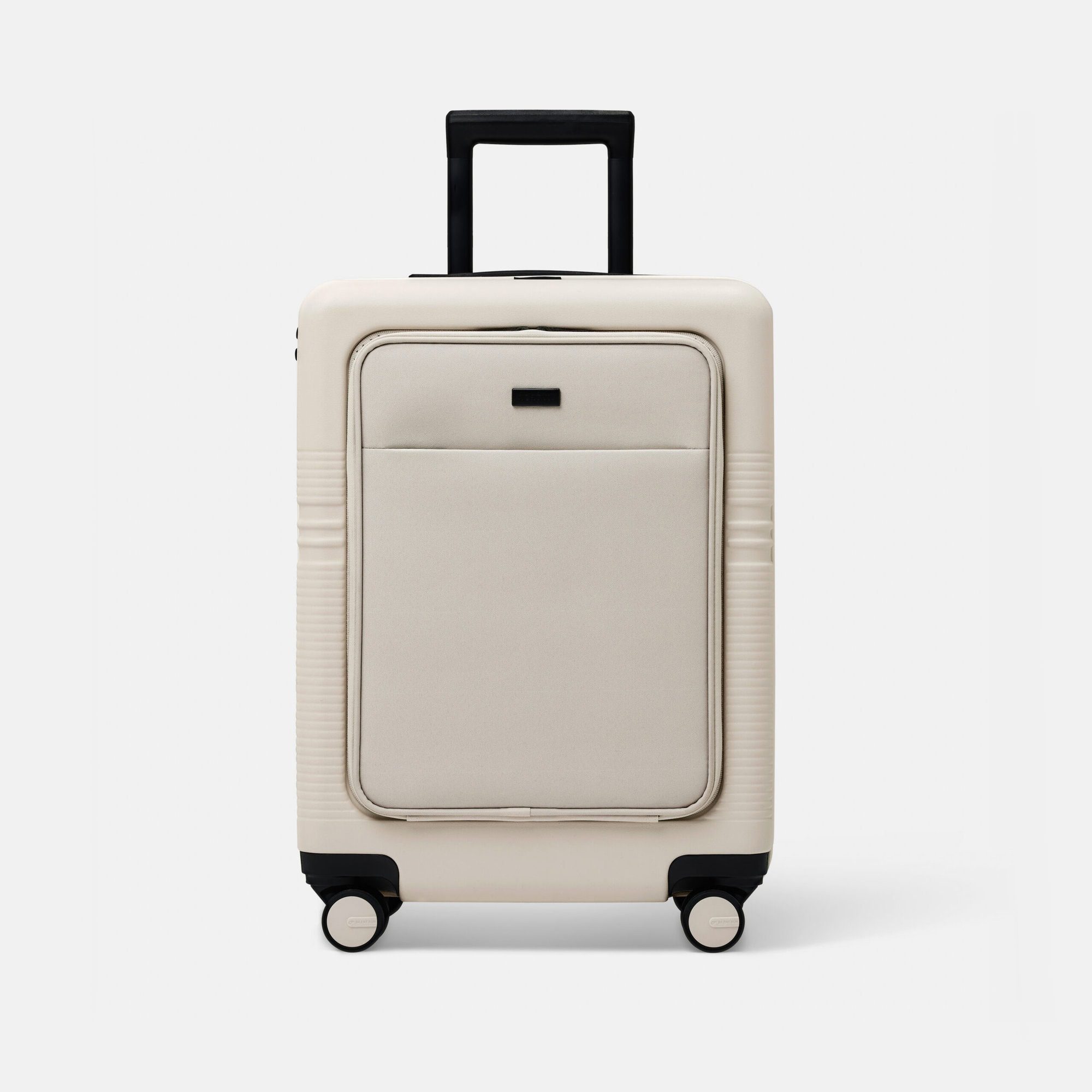 Sand white suitcase rendered in Zieny's interactive 3D viewer